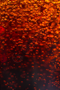 Cola摘要二氧化碳泡图片