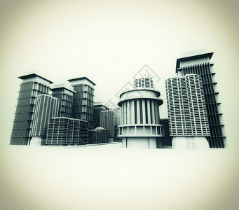 3D城市模型图片