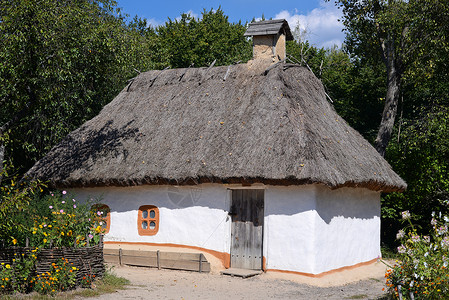 传统乌克兰小屋图片