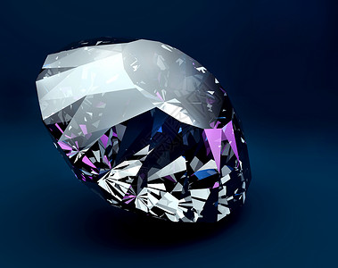 钻石3d模型图片