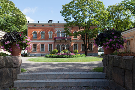 卡萨尔HomesteadsHakasalmiVillaHagasund于1845年在柏林建筑师EBLormann的项目上建造背景