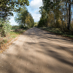 有透视的空乡下公路图片