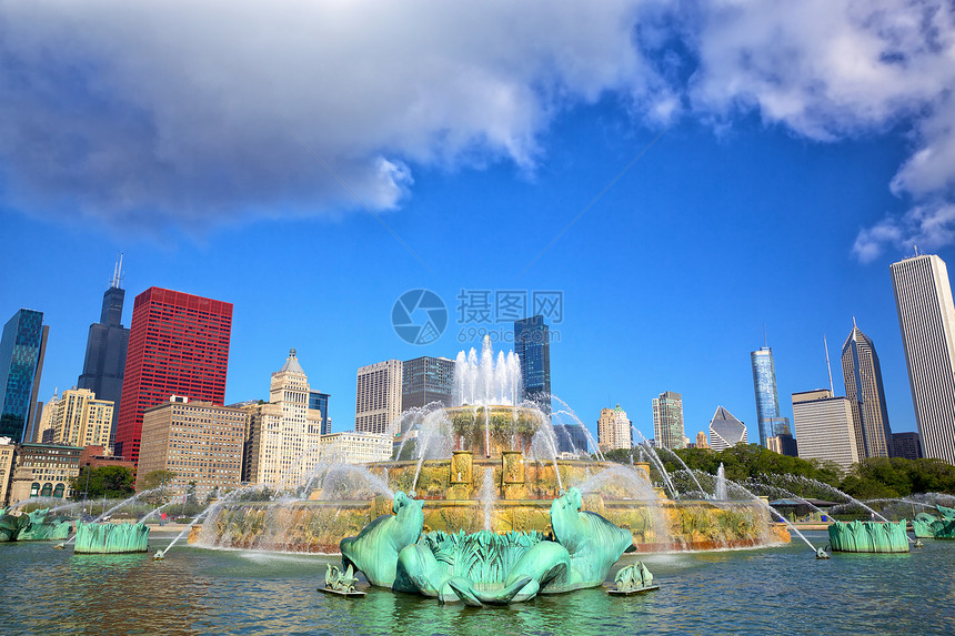 美国芝加哥IL芝加哥GrantPark的图片