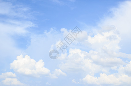 云景与白云和蓝天图片
