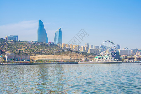阿塞拜疆巴库的海景图片