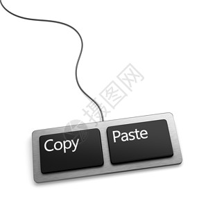 两个按钮的键盘复制和粘贴新图片