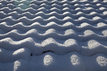 屋顶上的雪图片