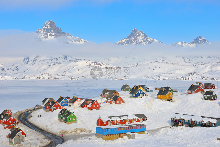 东格陵兰州塔西伊拉克冬季图片