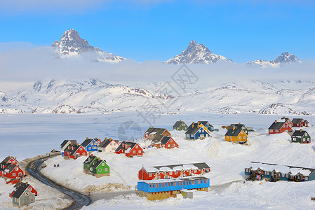 东格陵兰州塔西伊拉克冬季图片