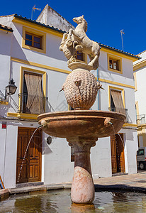 西班牙科尔多瓦市小背景图片