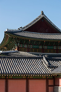 韩国首尔昌德宫的一座建筑图片