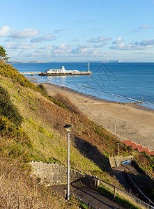 伯恩茅斯海滩DorsetEngland英国图片