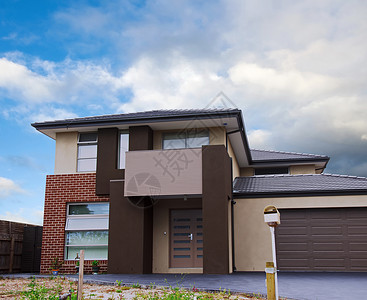 典型的澳大利亚住房澳图片