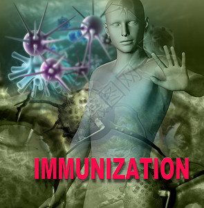 人体免疫系统攻击3D软图片