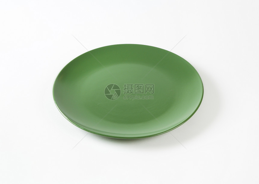 每日使用绿色餐盘的图片
