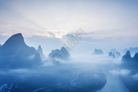 桂林的天空图片