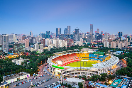 北京市风景横跨体育场走向生物图片