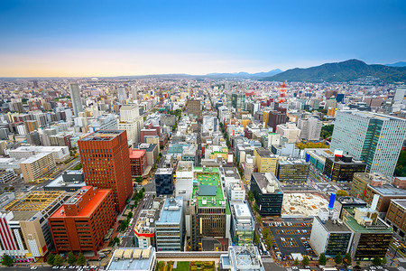 札幌日本中央的市风图片