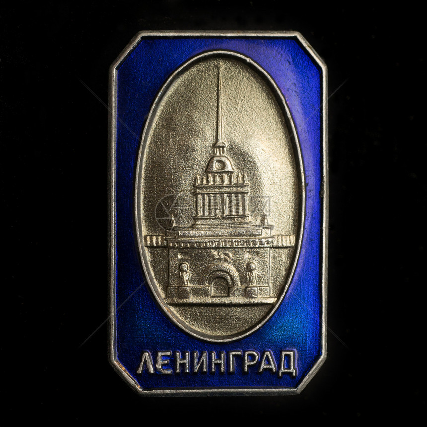 蓝色背景的列宁格勒海军图片
