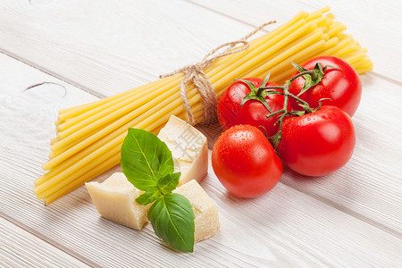 意大利食品烹饪原料意大利面食番茄木图片