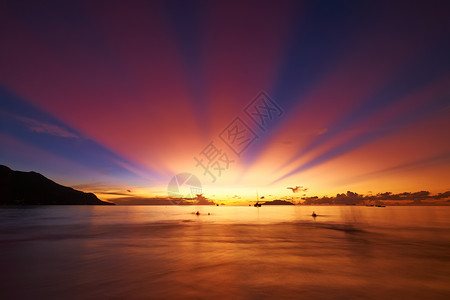 塞舌尔海滩的美图片