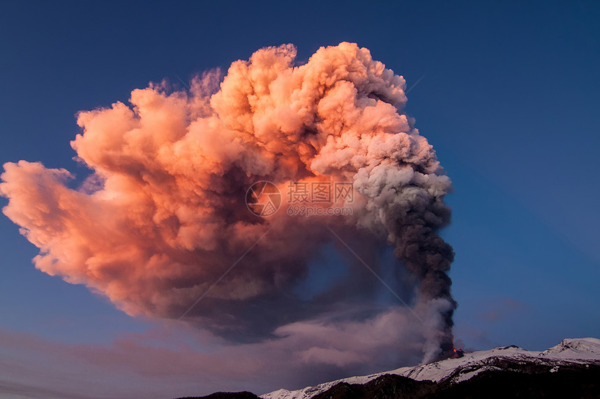 意大利的火山图片