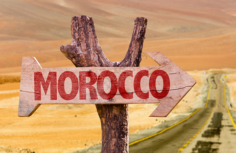 摩洛哥有沙漠背景图片
