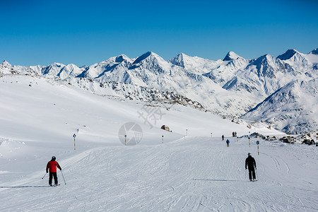 奥地利滑雪度假胜地图片