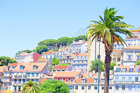 葡萄牙里斯本老城景观图片