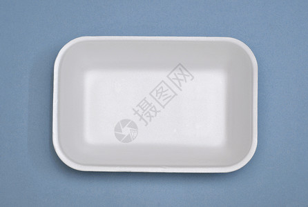 白色泡沫饭盒：回收再利用的环保材料图片