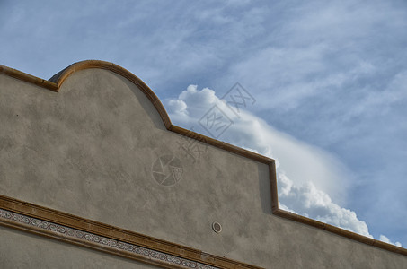 蒙塔尔巴诺西里别墅的框架视图背景