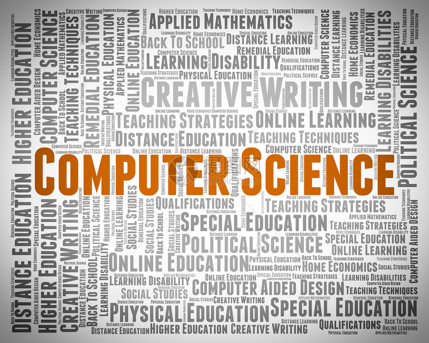 代表信息技术和研究的计算机科学组织图片