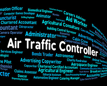 空中交通管制控者意味着职业工图片