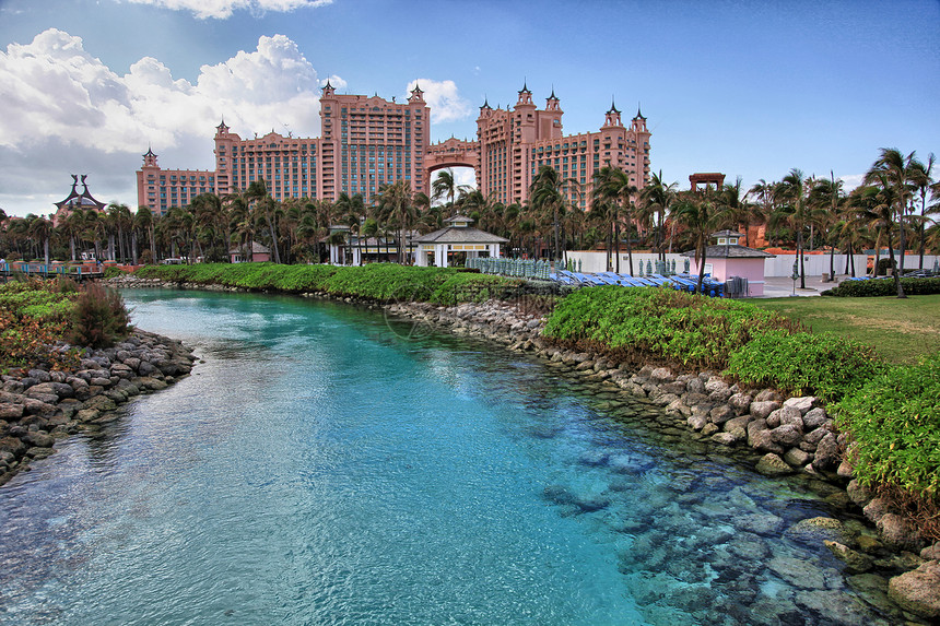 巴哈马天堂岛亚特兰蒂斯酒店的太阳图片