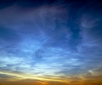 背景自然天空与云彩纹理图片