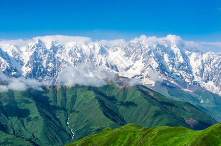格鲁吉亚高雪山脉图片