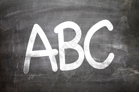 ABC头三个字母背景图片