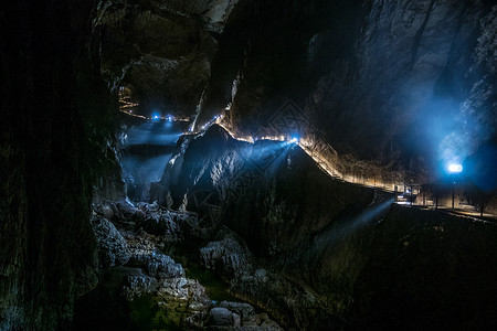 美丽的Skocjan洞穴斯洛文尼亚图片