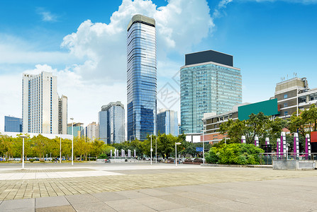 广州市广场市背景图片