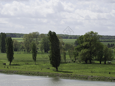 法国的塞纳河背景图片