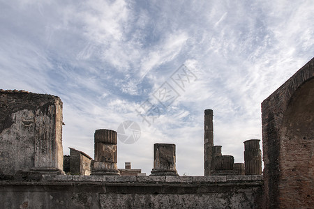 意大利罗马城市庞贝伊古图片