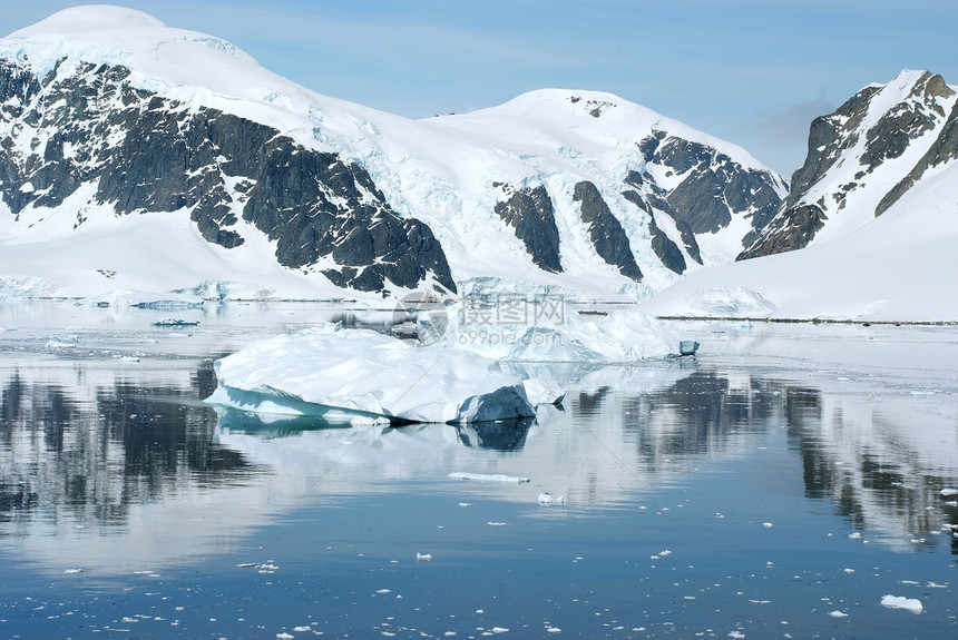 南极洲南极洲海岸线与冰层南极半岛帕尔默群岛纽迈尔海峡图片