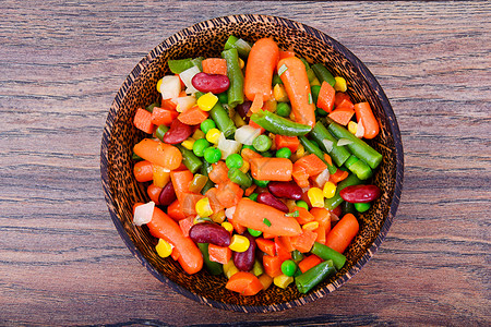 墨西哥蔬菜混合物番茄豆类西菜图片