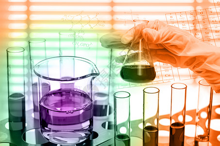 科学研究实验室科学研究将化学液体丢图片