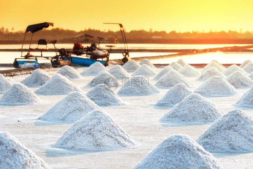 盐场泰国原盐制造图片