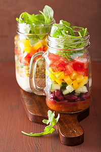 瓜子罐中的素食quino图片