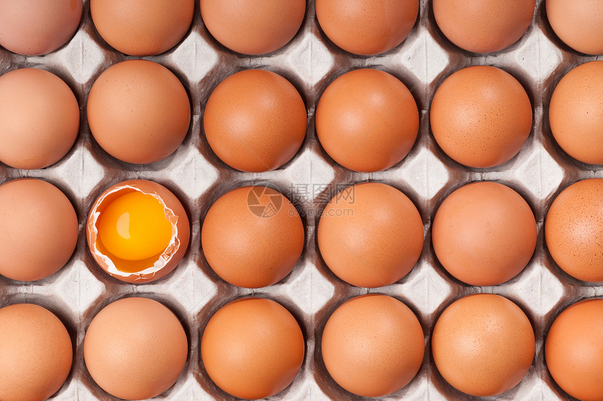 鸡蛋包装背景中的鸡蛋图片