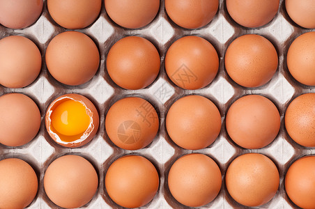 鸡蛋包装背景中的鸡蛋图片