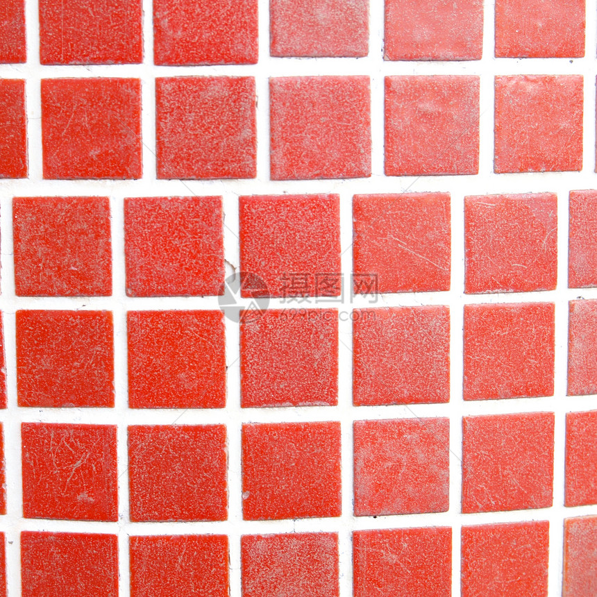 砖墙纹理的红色背景图片