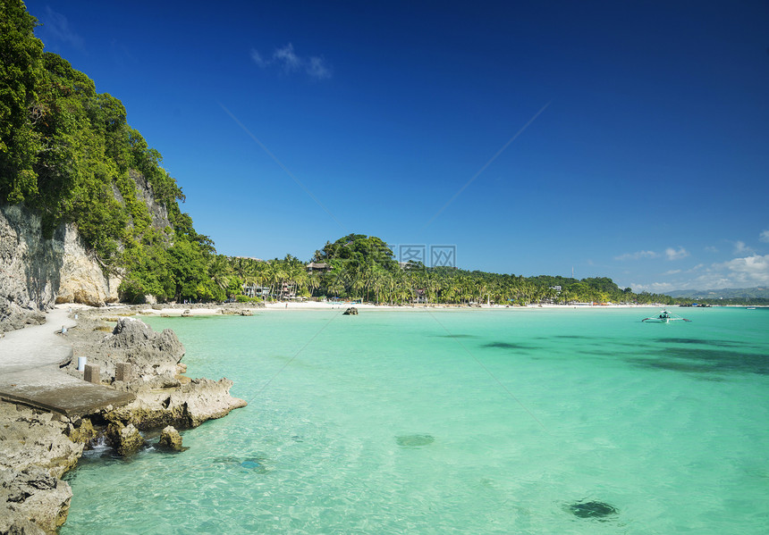 Boracay热带岛屿Pilippines图片